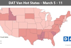 Higher than usual load counts in the northeast led for generally greater load-to-truck ratios last week, ahead of the forecast noreaster that just tore through the region.