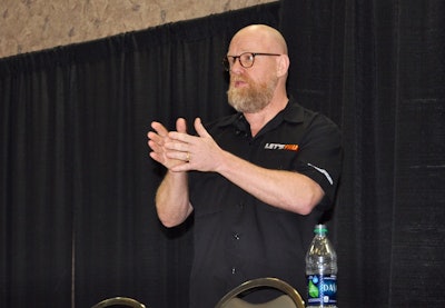 Kevin Rutherford led several seminars last week at the Mid-America Trucking Show, where he encouraged owner-operators to build better relationships with brokers.