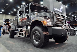 Jack Mack’s customized pickup bed is fully tiltable.