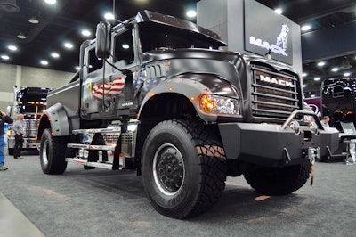 Jack Mack’s customized pickup bed is fully tiltable.