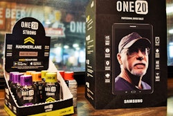 In addition to its Samsung tablet for drivers, One20 has also designed and launched its own energy shot, at a price point well below the competition’s, Schenk says. “