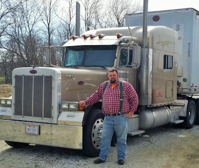 Owner-operator Scott Reed (pictured) helped put together a recent meeting with Rep. Jim Jordan focused on hours of service- and ELD-related issues, stressing the need for change.