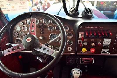 How about the interior — nothing quite like a 359 dash, I do say, and Warner’s minor modifications inside were done with a mind to preserve the original character of the unit. As Warner noted in my talk with him (see the video above), his intention for the truck from the day he acquired it was akin to a preservationist’s, given how few of these remain around and in good condition today.