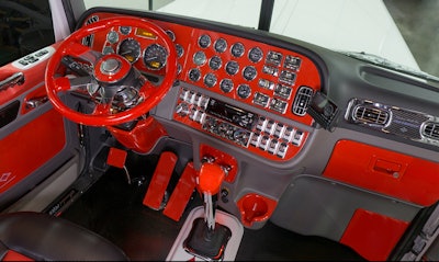Peterbilt clearance dash panels