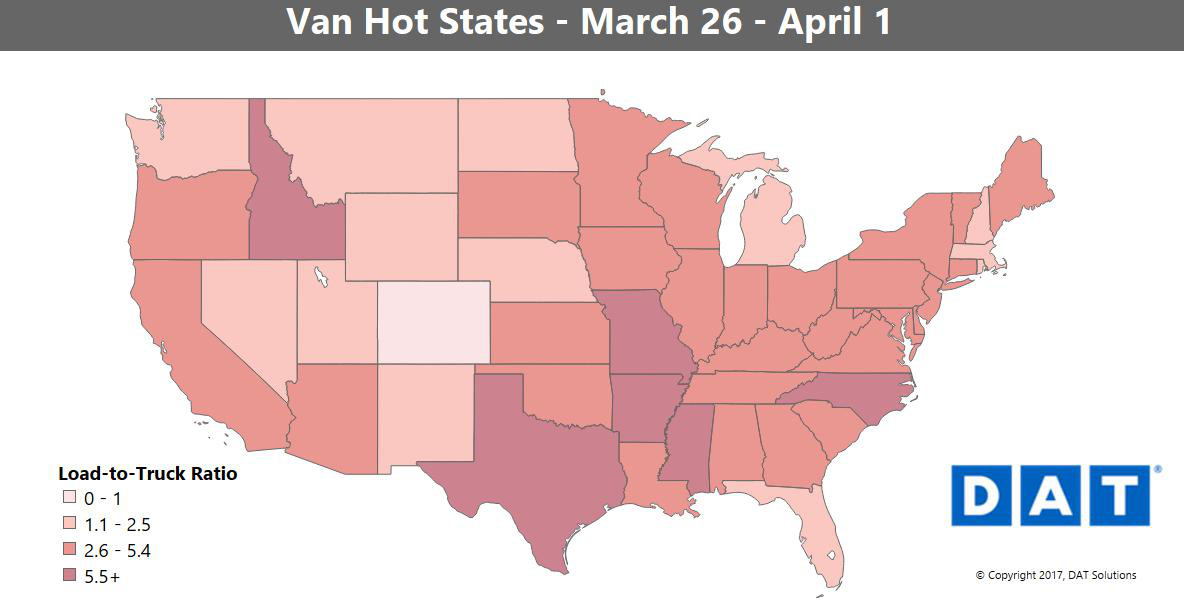 DAT VanHotStatesMap-2017-Mar26-Apr1-2017-04-06-14-46