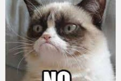Me, when people ask me if I like to exercise.