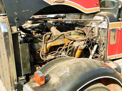 The Cummins NH 270 powering the unit.