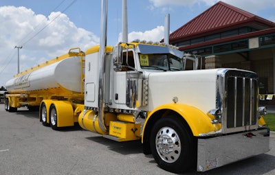 Bill Rethwisch's 2016 Peterbilt 389 and matching tanker