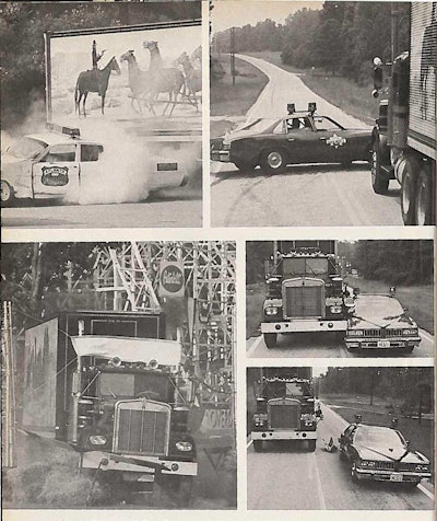 “Some of the most realistic crash scenes in the film include playing bumper car. These still photos don’t do justice to the spectacular scenes in the film, but are a very small hint of the great bang-up stunts.”