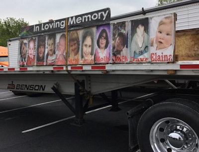 The annual Make-A-Wish Mother's Day Convoy honors children who have passed away during the year.