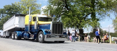 595 trucks rolled through the Lancaster, Pa., area during the annual Mother's Day Convoy.