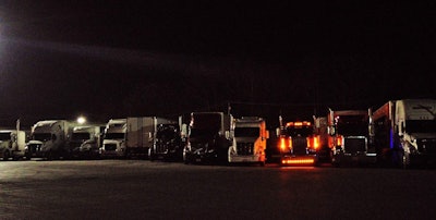 Truck Stop Parking Night Hours Of Service 2017 05 09 11 02