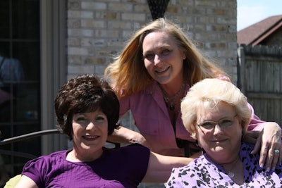 Aunt Nanci, me and Momma