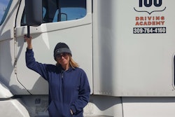 Sarah Hany, enrolled at 160 Driving Academy in Peoria, Ill. was one the recipients, garnering the WIT Foundation/Ryder Scholarship for her Class A CDL training.