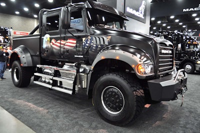 Mack’s custom pickup version of its Granite will make a repeat appearance at a July 4th event in Pennsylvania.