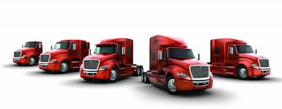 International will make air disc brakes standard on all LT series trucks.