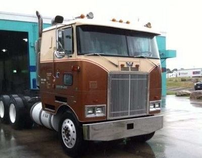 The brothers bought this 1979 White Western Star cabover with the intention to fix it up and restore it. It took them more than three years of work, which included fabricating numerous parts that are no longer in production.