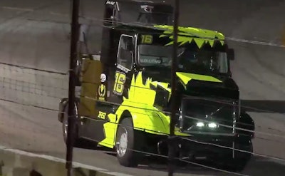 Tommy Boileau earned his first Bandit Big Rig Racing Series win this weekend at Hawkeye Downs Speedway in Cedar Rapids, Iowa.