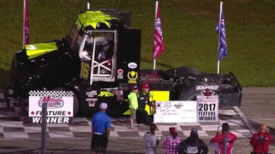 Tommy Boileau won his second consecutive Minimizer Bandit Big Rig Series race on July 28 at Madison International Speedway.