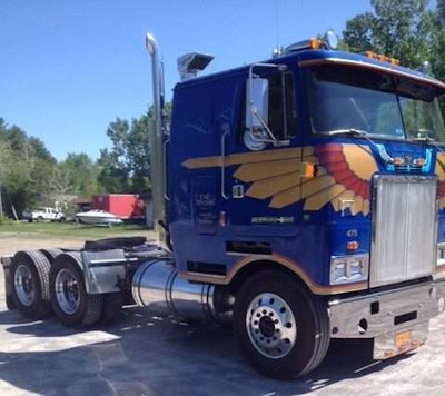 Pete and Carl Caporal decided to paint the truck one of the original 22 paint schemes that was offered when the truck rolled out of the factory.