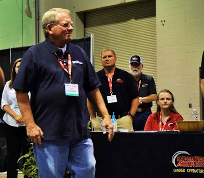 Edward Estes was nominated for the award by Chad Brown of Bolt Express. Based in Montgomery, Ala., Estes hauls in a 2012 Mercedes-Benz Sprinter van.