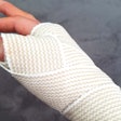 bandaged hand horizontal