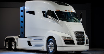 The Nikola One was unveiled in December 2016.