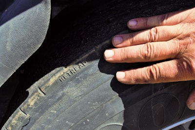 For some operators, a major goal is to maximize the tire’s extended life by taking into account the casing’s retreadability