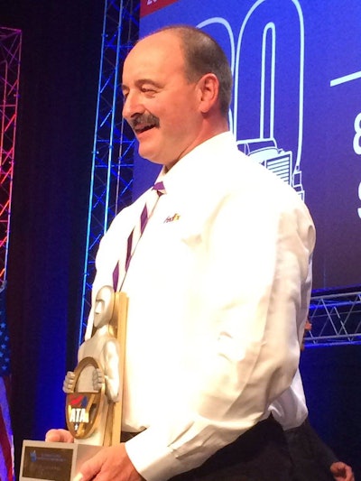 Roland Bolduc was crowned the 2017 Bendix Grand Champion at the National Truck Driving Championships. (Image Courtesy of Facebook/American Trucking Associations)