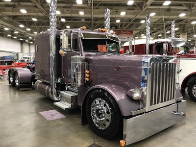 Shane Boullion's 2001 Peterbilt 379, 'Rosemary.'