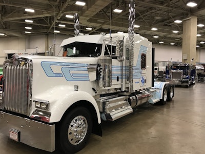 Glen Rose, Texas-based Wes Ezell is showing his 2017 Kenworth W900, 'Already Gone,' at Pride &...
