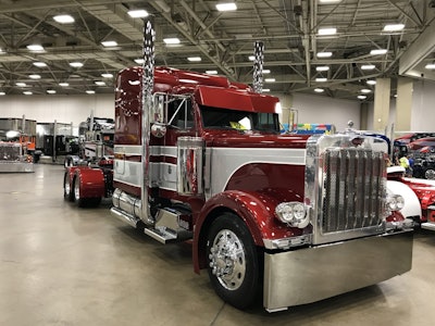David Kosar's 1995 Peterbilt 379, 'Texas Pride.'