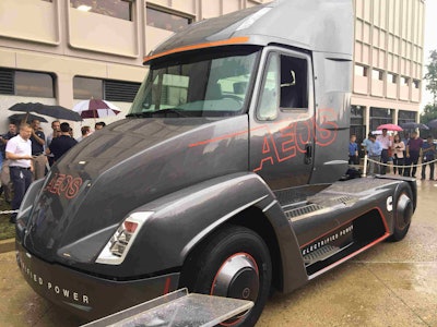 Cummins’ Aeos electric concept tractor