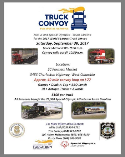 Sc Worlds Largest Truck Convoy 2017 2017 08 16 14 41
