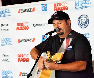 Justice during an earlier performance on Thursday at GATS.