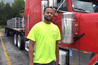 John Hodges drives a 1998 Freightliner, part of his small fleet that enables him to earn a six-figure income.
