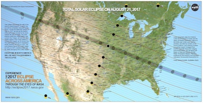 Nasa Eclipse Map 2017 08 15 07 24
