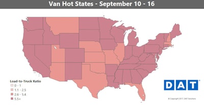 Dat Van Hot States Map 2017 Sept10 16 2017 09 21 08 10