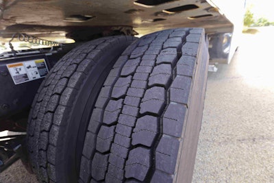 Goodyear’s new Endurance long-haul tire.