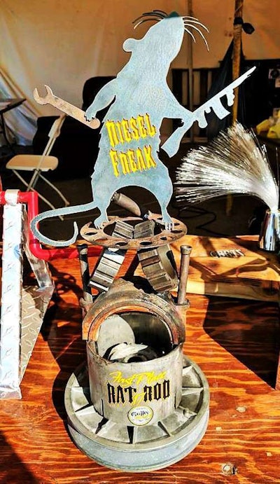 The first-ever GBATS Rat Rod trophy