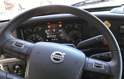 Volvo’s Position Perfect steering wheel features a three-way positioning system that allows the 18-inch steering wheel to tilt up to 20 degrees.