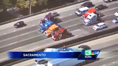 Rolling Protest In Sacramento 2017 10 19 11 20