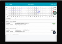 Screenshot from within Switchboard’s ELD application, shown on an Android tablet.