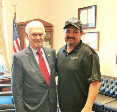 Tony Justice with Congressman John Duncan (R-Tenn.)