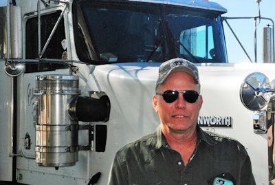 Wayne Clark was among those on-hand in front of DOT offices with his Arkansas-based 2005 Clark Farms W9 — his one-truck business is supplemented by his farming, and he runs livestock several times a week. The hours rule, he feels, need to return to something resembling what it was a decade and a half ago, when drivers could take long nap when it made sense to and “didn’t lose time” on any daily on-duty clock.