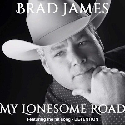 Visit Brad James’ website for information about his “My Lonesome Road” record.