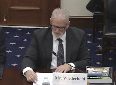 OOIDA board member Monte Wiederhold testified Wednesday in front of the House’s Small Business Committee about the challenges small trucking businesses face in regards to overregulation in the industry.