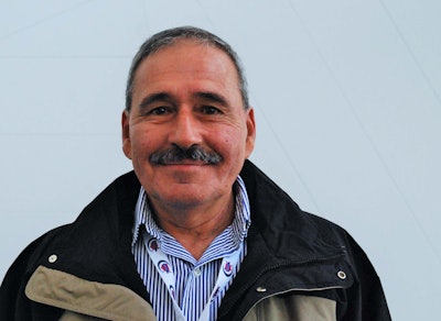 Tony Olvera of Shiloh, Ill., with Cayenne Express, was one among the honored drivers. Olvera’s 19 years with Cayenne have comprised much of the company’s 21-year existence, and Olvera’s safe miles stretch back over a 33-year trucking career, much of it spent within the operating orbit of his original home city of Chicago. His familiarity with his routes and practiced patience, he says, have kept him in the clear these many years. Today, he’s hauling in a 2013 Freightliner on a dedicated run between Chicago and St. Peters, Mo., which has been the case for the last six years.