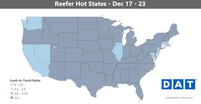 Dat Reefer Hot States Map 2017 Dec17 23 2017 12 28 14 43