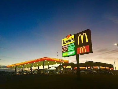 Love’s Travel Stops opened its final location of 2017 this week in Troy, Texas.